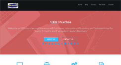 Desktop Screenshot of 1000churches.org
